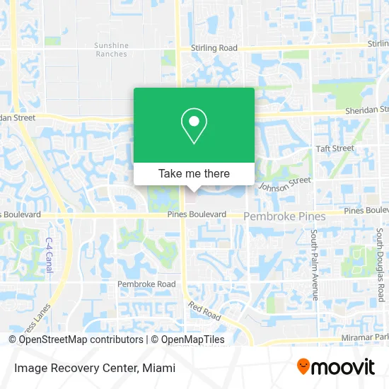 Image Recovery Center map