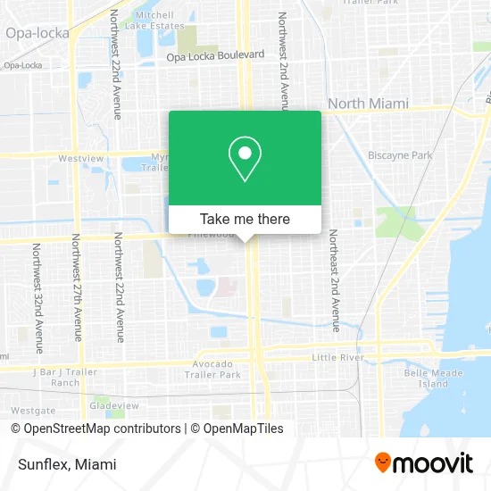 Sunflex map