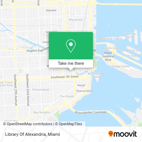 Library Of Alexandria map