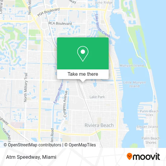 Atm Speedway map