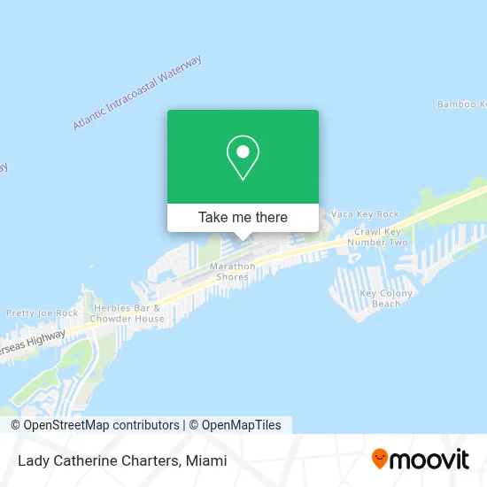 Lady Catherine Charters map