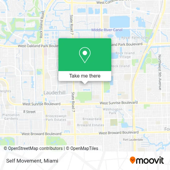 Self Movement map