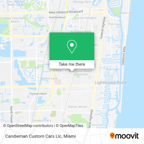 Candieman Custom Cars Llc map