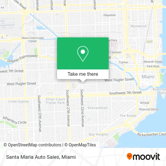 Santa Maria Auto Sales map