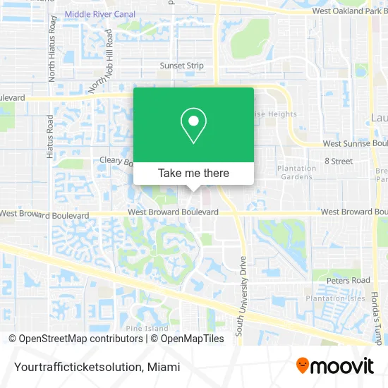 Yourtrafficticketsolution map