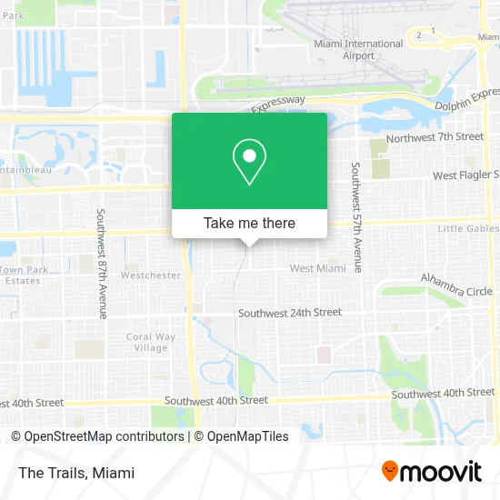 The Trails map