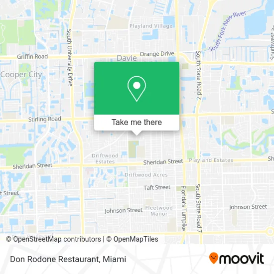 Don Rodone Restaurant map