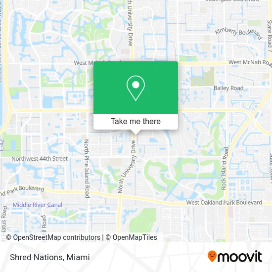 Shred Nations map