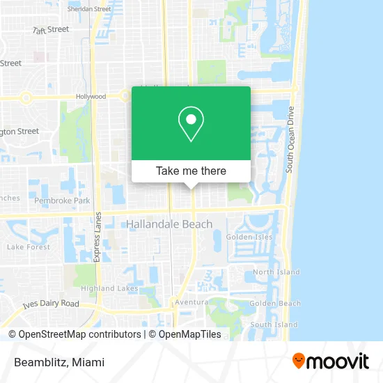 Beamblitz map