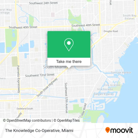 The Knowledge Co-Operative map