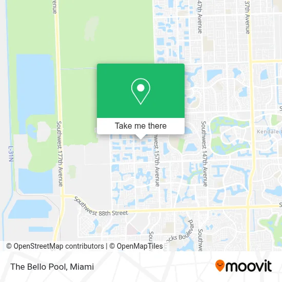 The Bello Pool map