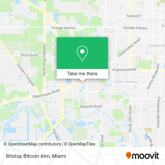Bitstop Bitcoin Atm map