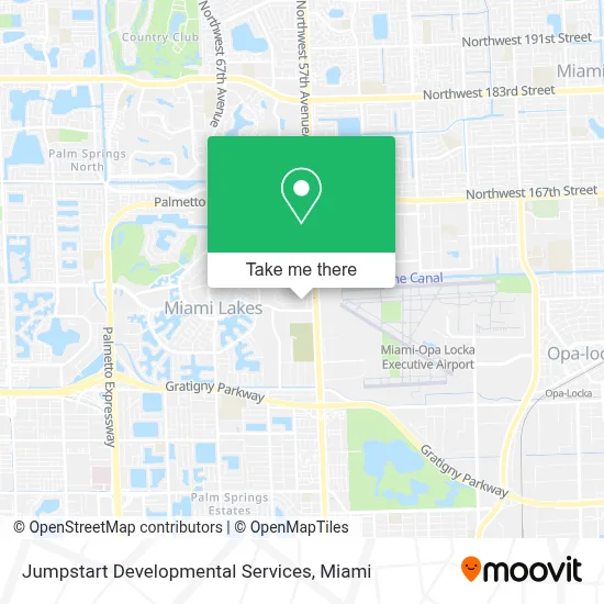 Jumpstart Developmental Services map