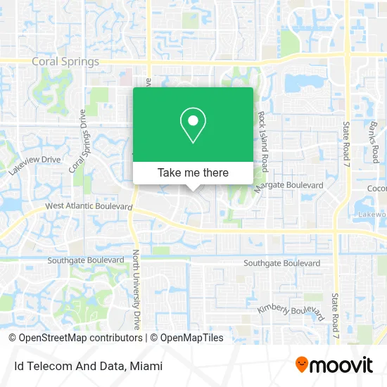 Id Telecom And Data map