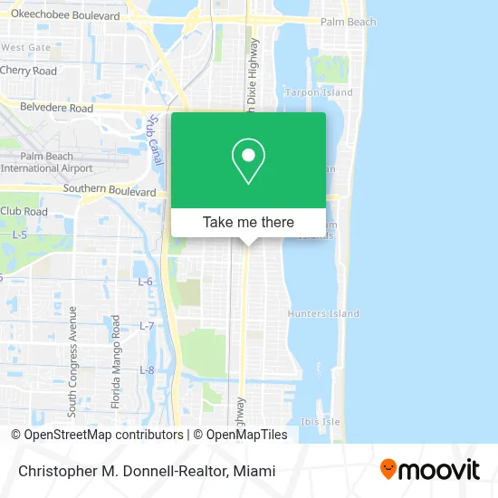 Christopher M. Donnell-Realtor map