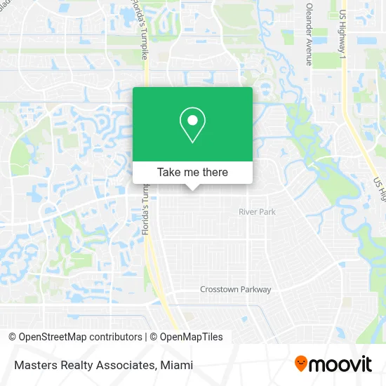 Masters Realty Associates map