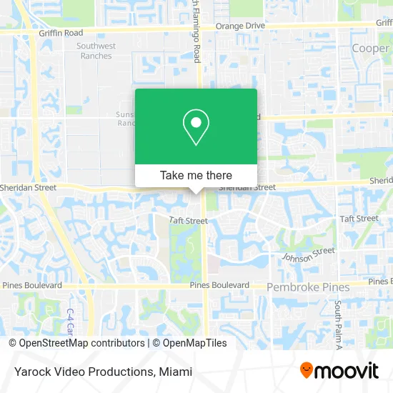 Yarock Video Productions map