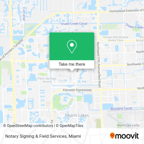 Notary Signing & Field Services map