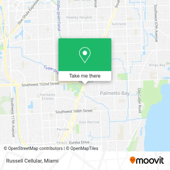 Russell Cellular map