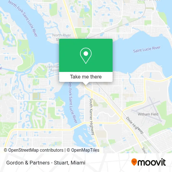 Gordon & Partners - Stuart map