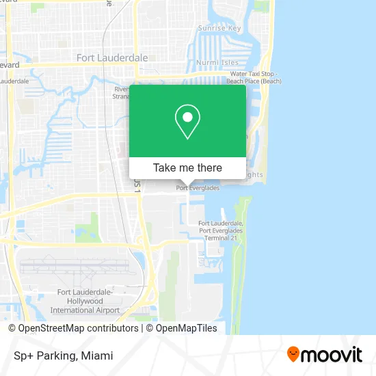 Sp+ Parking map
