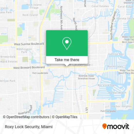 Roxy Lock Security map