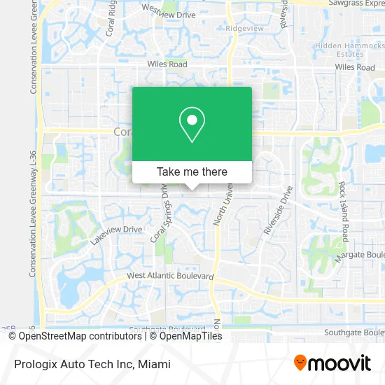 Prologix Auto Tech Inc map