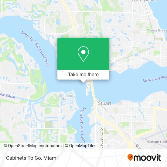Cabinets To Go map