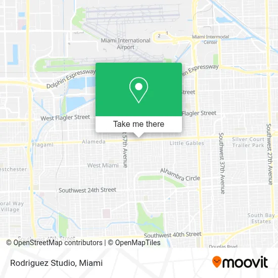 Rodriguez Studio map