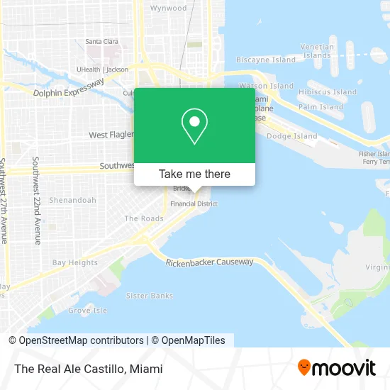 The Real Ale Castillo map