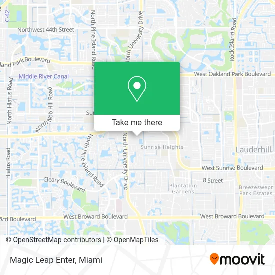 Magic Leap Enter map
