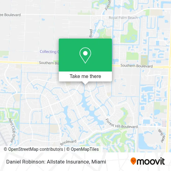 Daniel Robinson: Allstate Insurance map