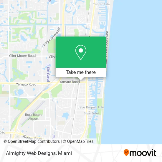 Almighty Web Designs map