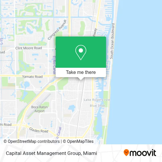 Capital Asset Management Group map
