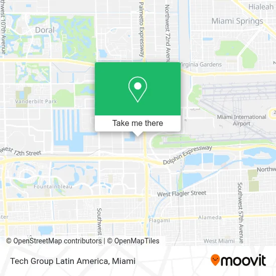 Tech Group Latin America map