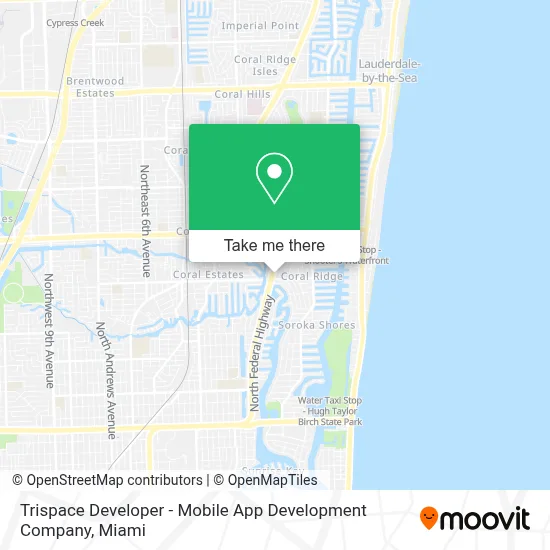 Trispace Developer - Mobile App Development Company map