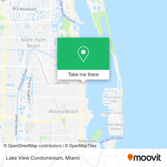 Lake View Condominium map