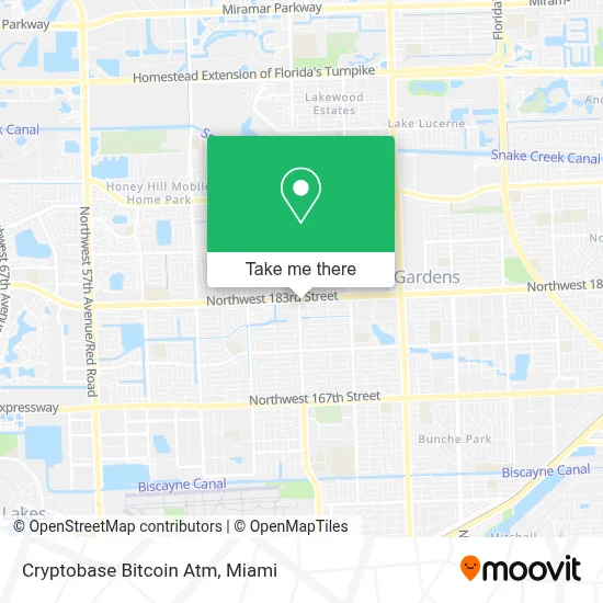 Cryptobase Bitcoin Atm map