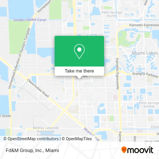Fd&M Group, Inc. map