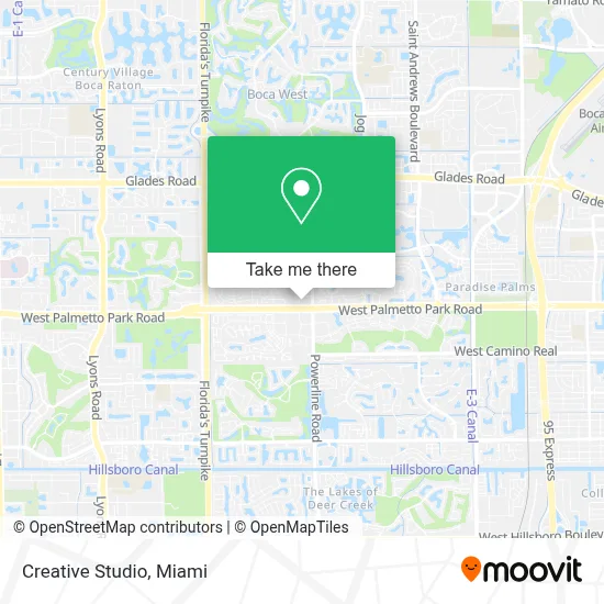 Creative Studio map