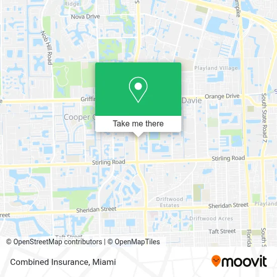 Combined Insurance map