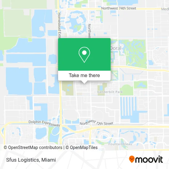 Sfus Logistics map