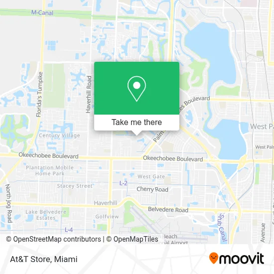 At&T Store map