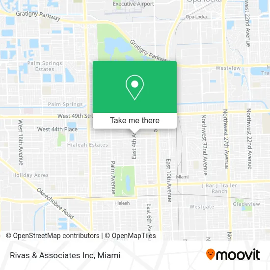 Rivas & Associates Inc map