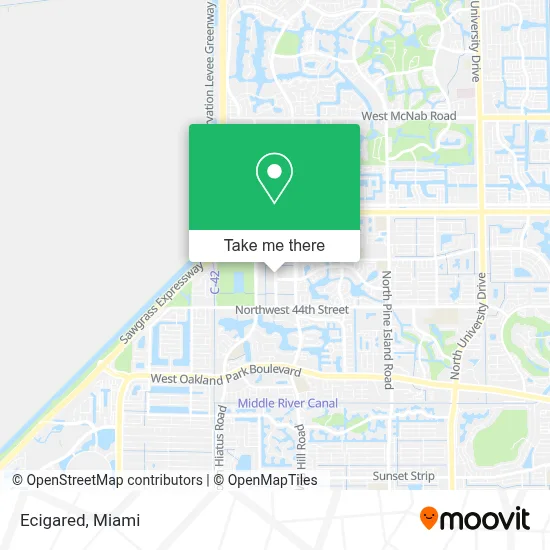 Ecigared map
