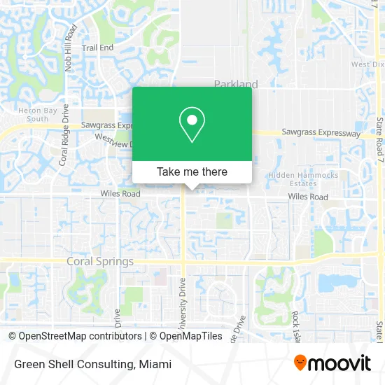 Green Shell Consulting map