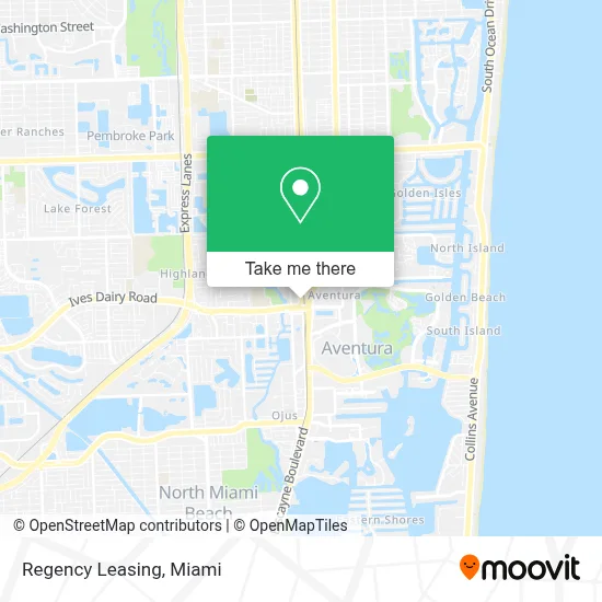 Regency Leasing map