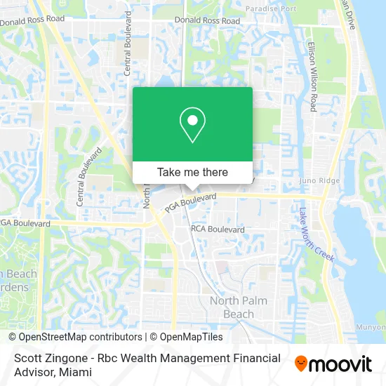Scott Zingone - Rbc Wealth Management Financial Advisor map