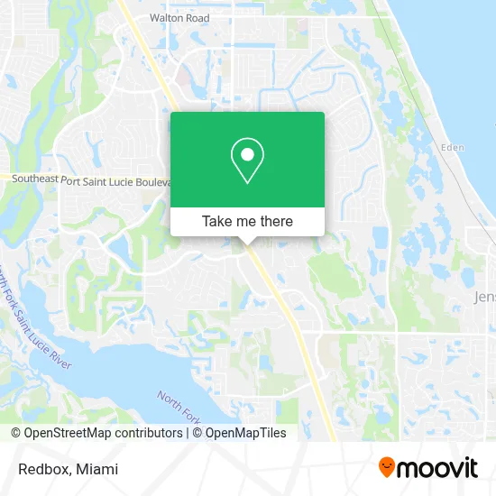 Redbox map