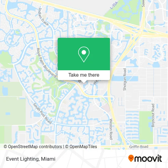 Event Lighting map